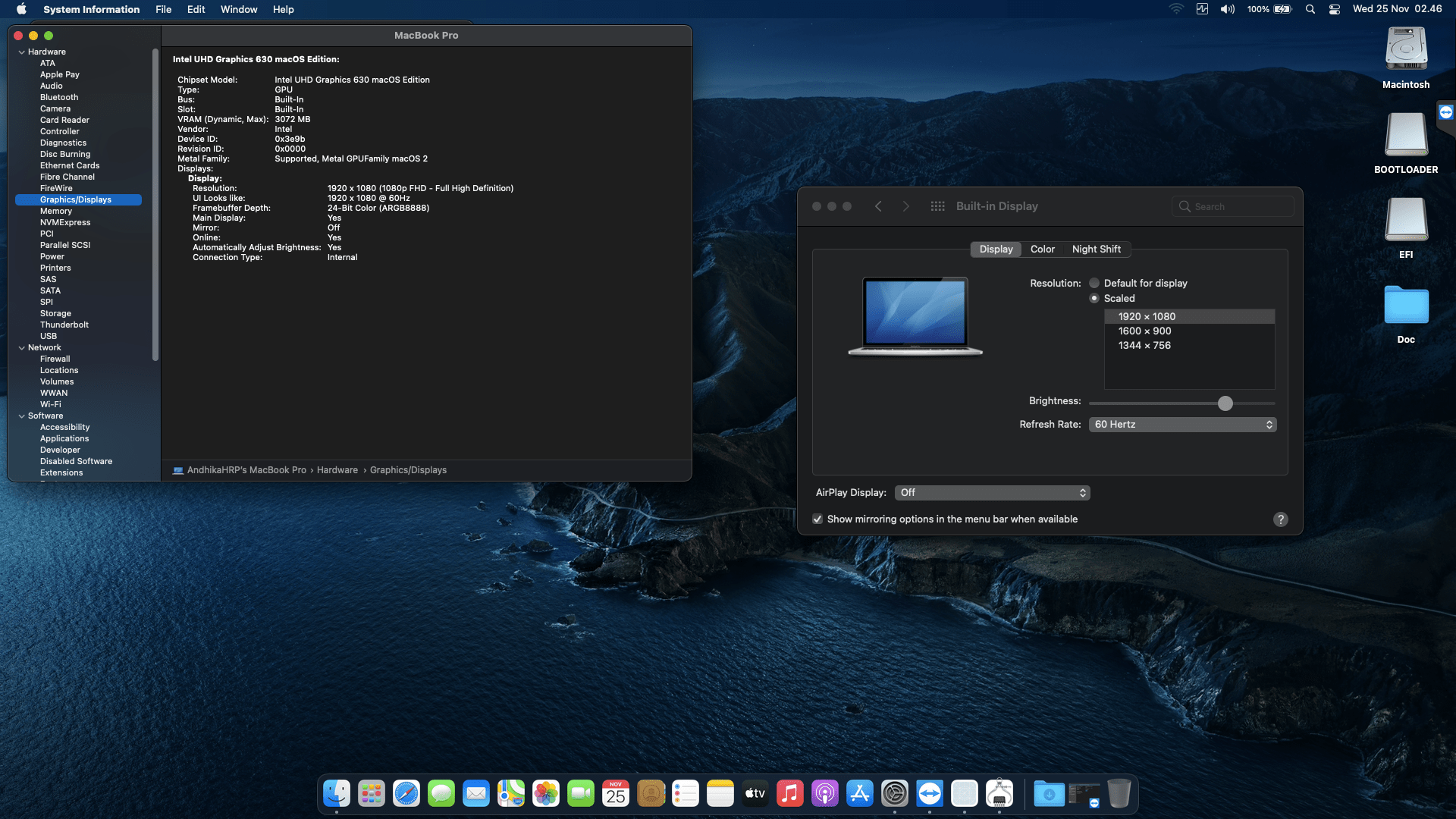 Asus ROG Strix III G531GD I505G3T [CoffeeLake   Intel UHD 630 + I2C]   OpenCore 7